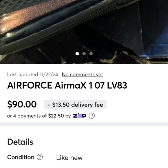 AIRFORCE AIRMAX1 - Picture 3 of 4